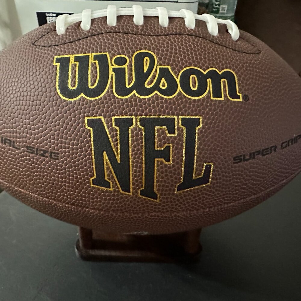 JUSTIN HERBERT SIGNED LA CHARGERS FULL SIZE AUTOGRAPHED WILSON FOOTBALL wCOA 895 - Picture 3 of 9